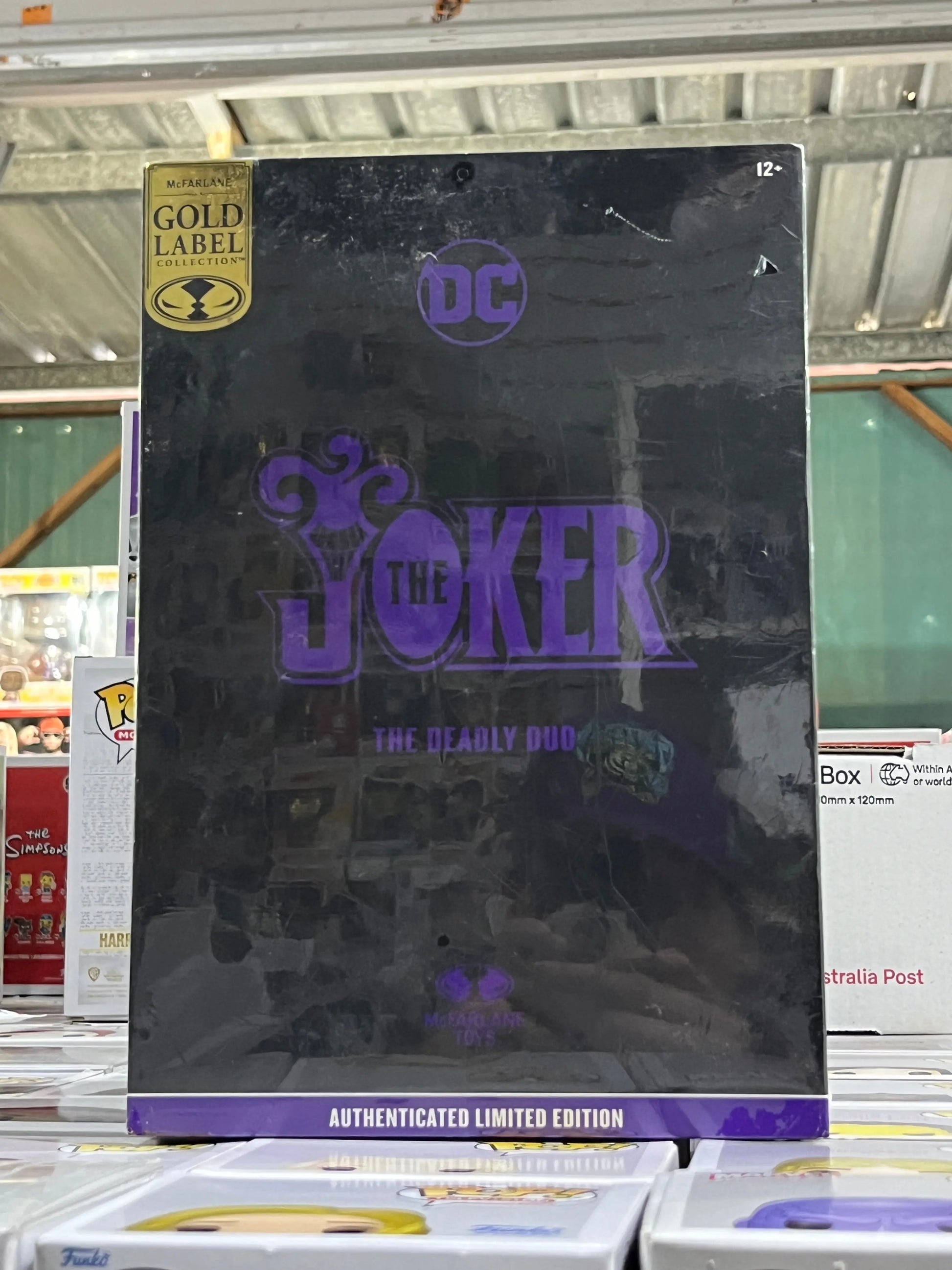 Mcfarlane The Joker (The Deadly Duo) Gold Label Limited Edition FRENLY BRICKS - Open 7 Days
