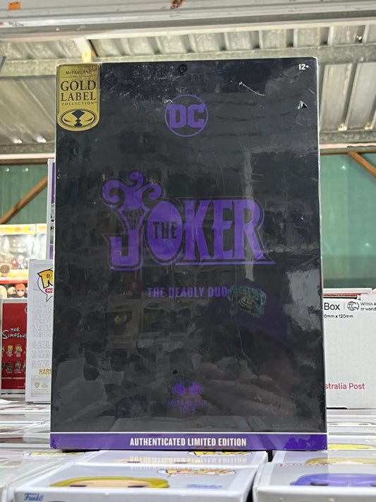 Mcfarlane The Joker (The Deadly Duo) Gold Label Limited Edition FRENLY BRICKS - Open 7 Days