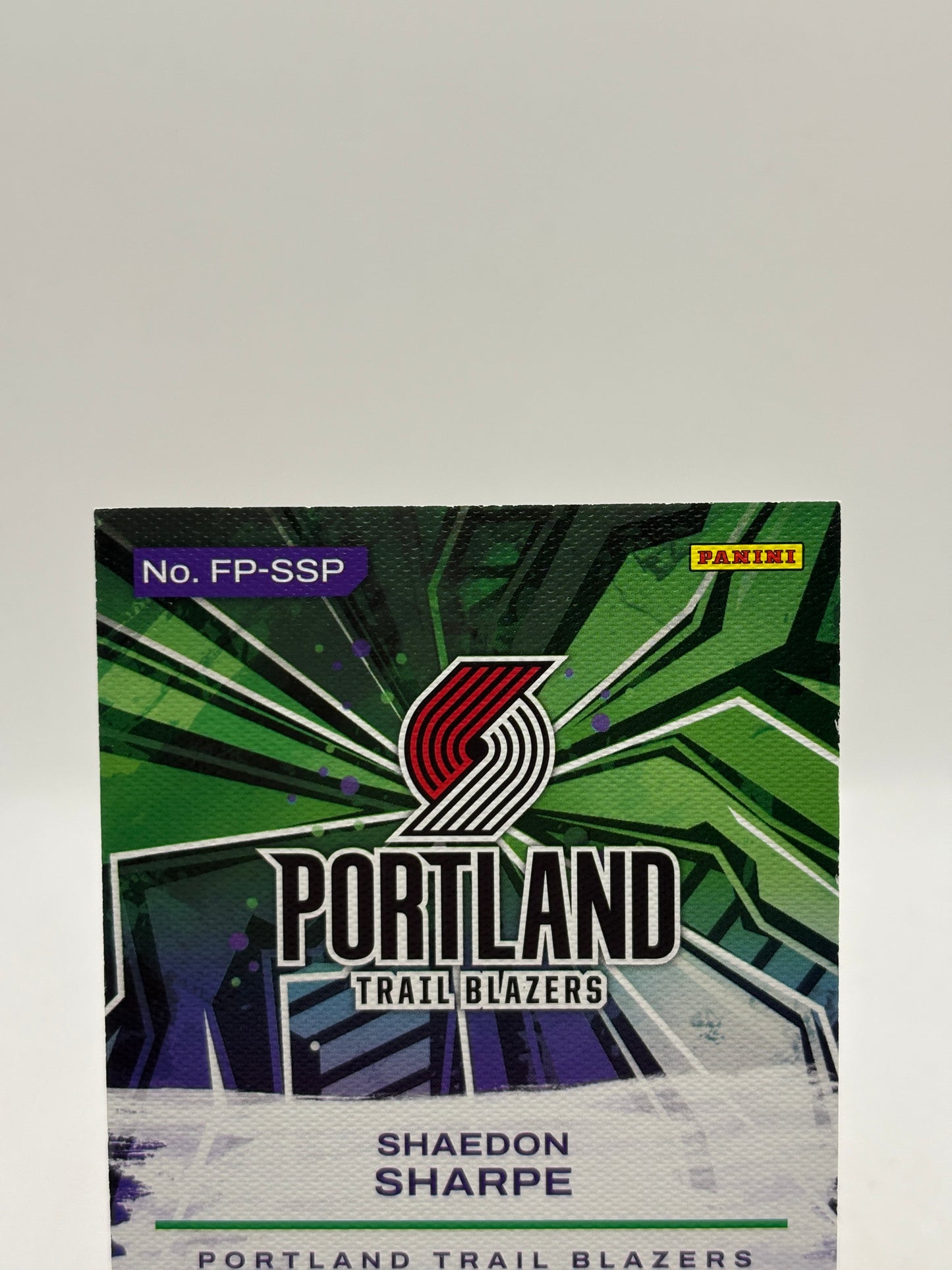 2022-23 Panini Court Kings Basketball FP-SSP Fresh Paint Shaedon Sharpe Auto /19 image 3