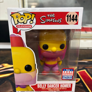 Funko Pop Vinyl - The Simpsons - Belly Dancer Homer #1144 2021 Summer FRENLY BRICKS - Open 7 Days