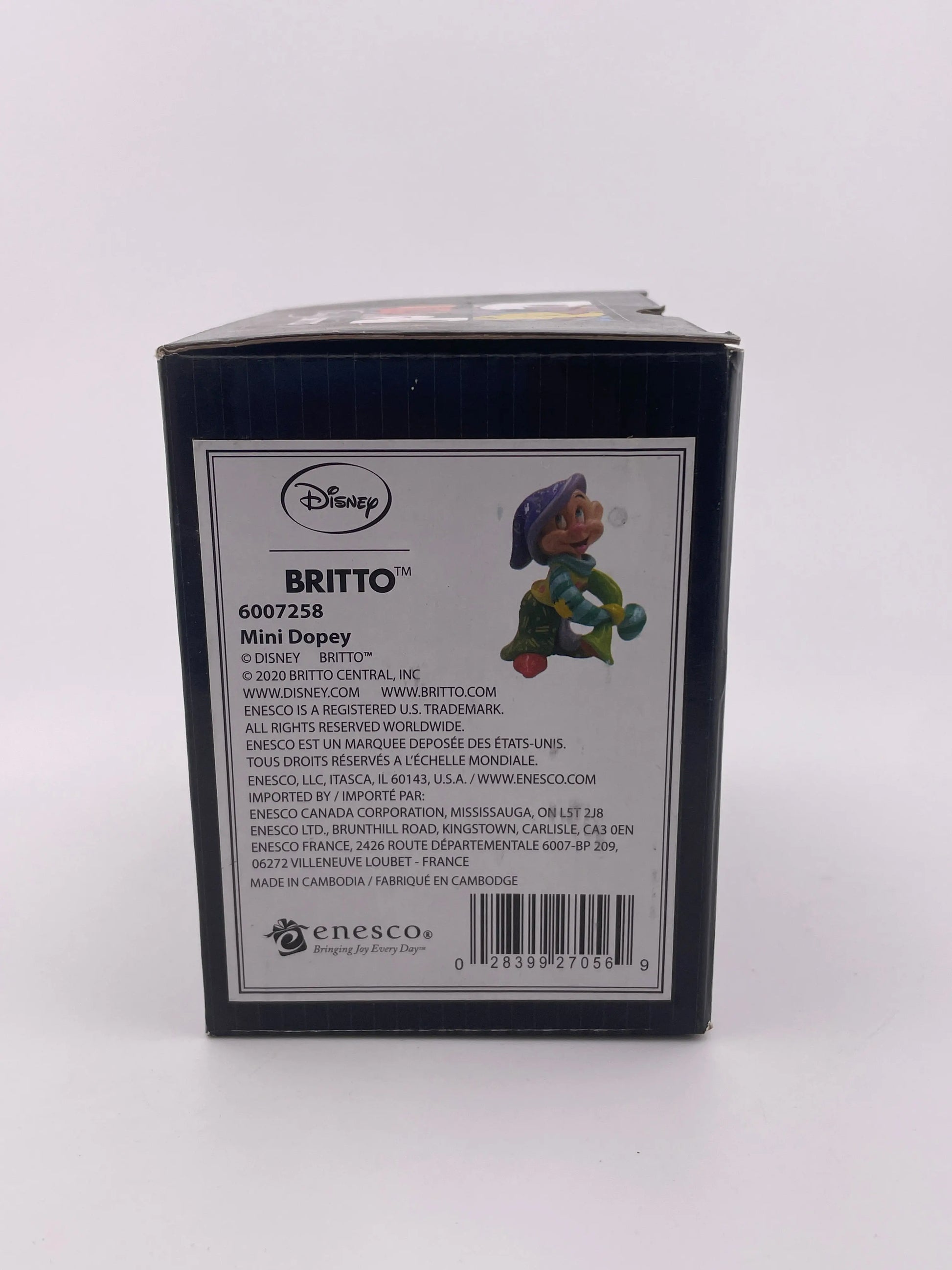 Disney’s Character Porcelain Showcase Britto Mini Dopey NIB +combinedshipping FRENLY BRICKS - Open 7 Days