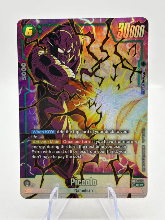 Dragon Ball Super Fusion World - Piccolo FB03-070 SR Alternate Art FRENLY BRICKS - Open 7 Days