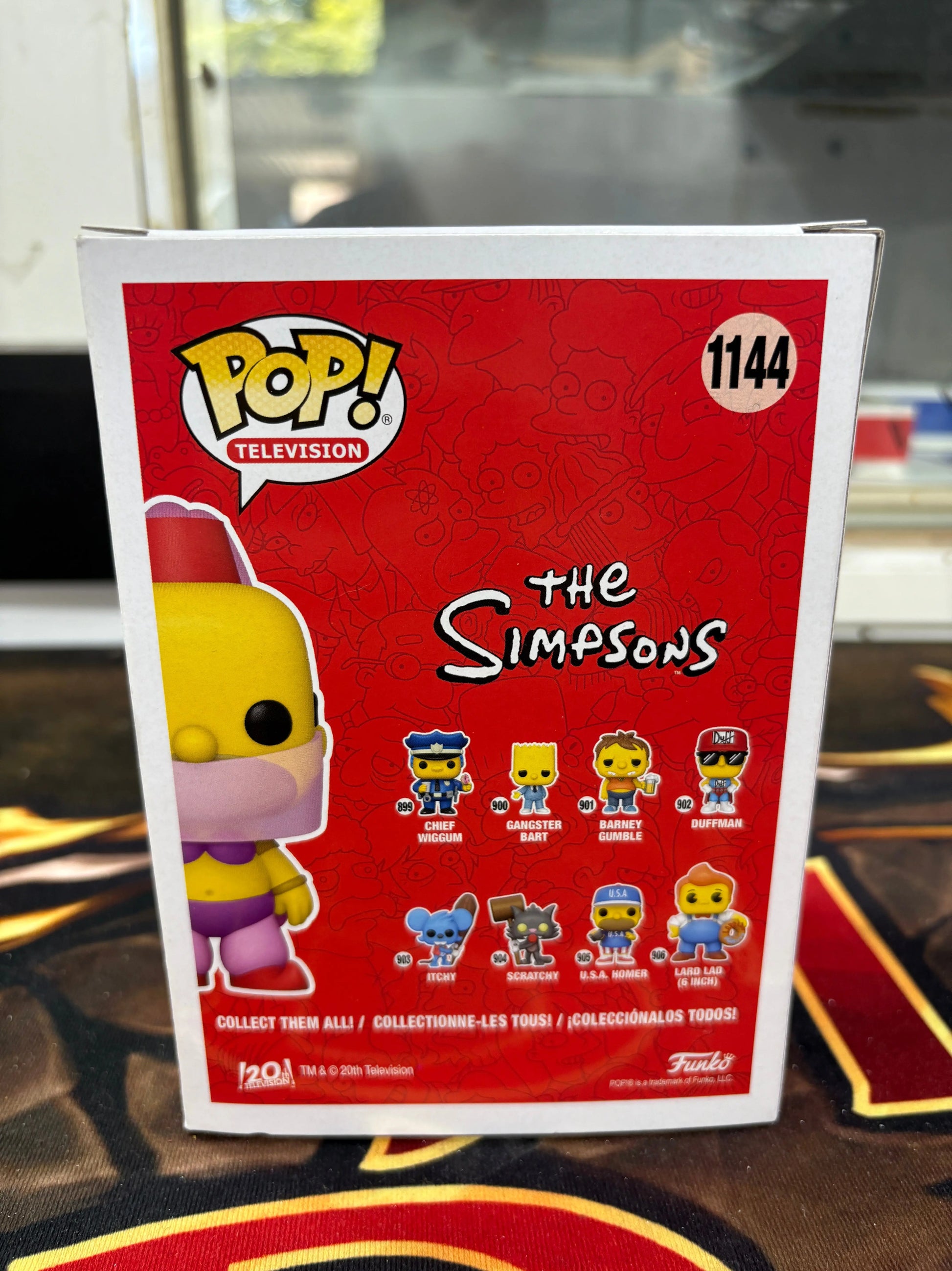 Funko Pop Vinyl - The Simpsons - Belly Dancer Homer #1144 2021 Summer FRENLY BRICKS - Open 7 Days