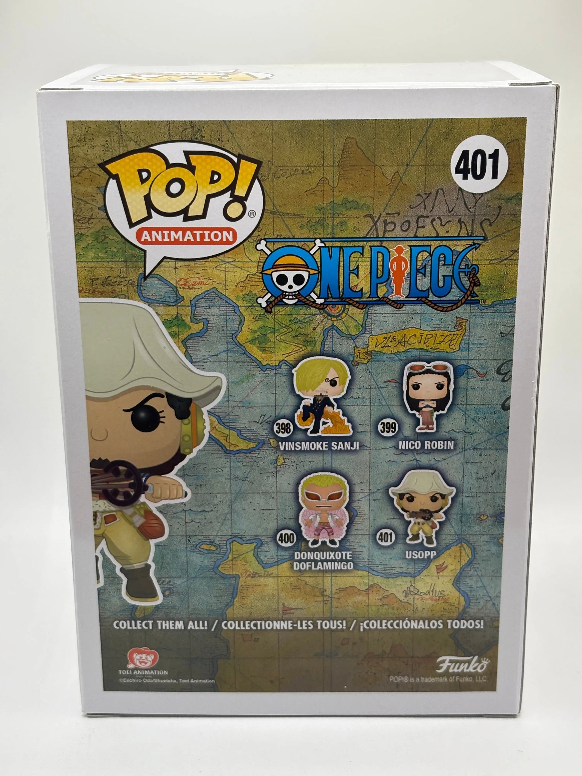 Funko POP! Animation One Piece #401 Usopp BNIB FRENLY BRICKS - Open 7 Days