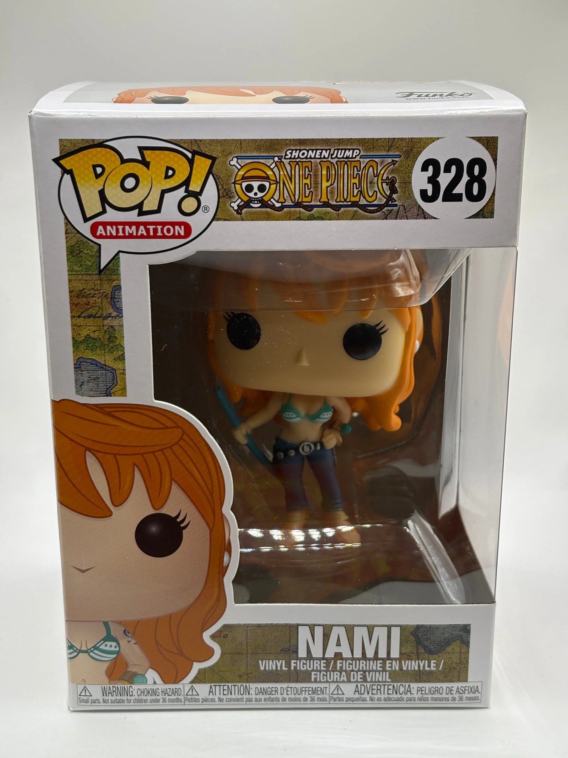 Funko POP! Animation One Piece #328 Nami BNIB FRENLY BRICKS - Open 7 Days