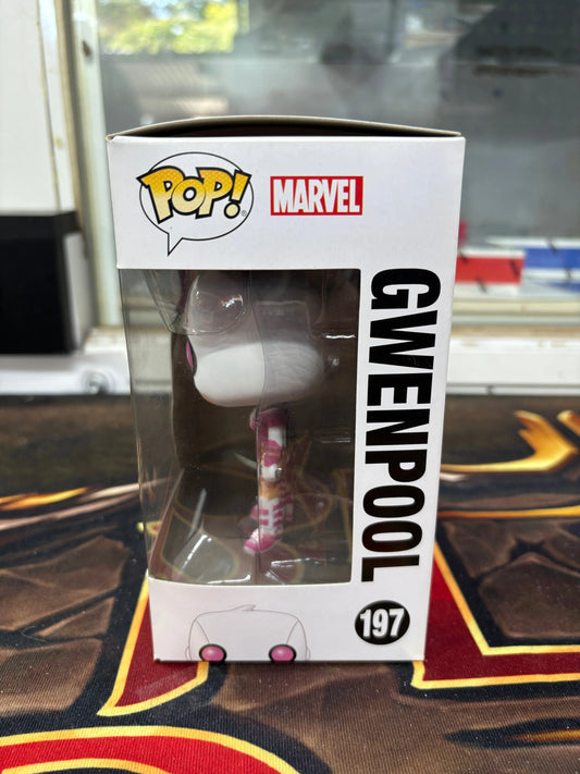 Funko Pop! Marvel - Gwenpool #197 FRENLY BRICKS - Open 7 Days