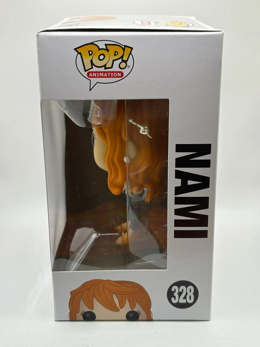 Funko POP! Animation One Piece #328 Nami BNIB FRENLY BRICKS - Open 7 Days
