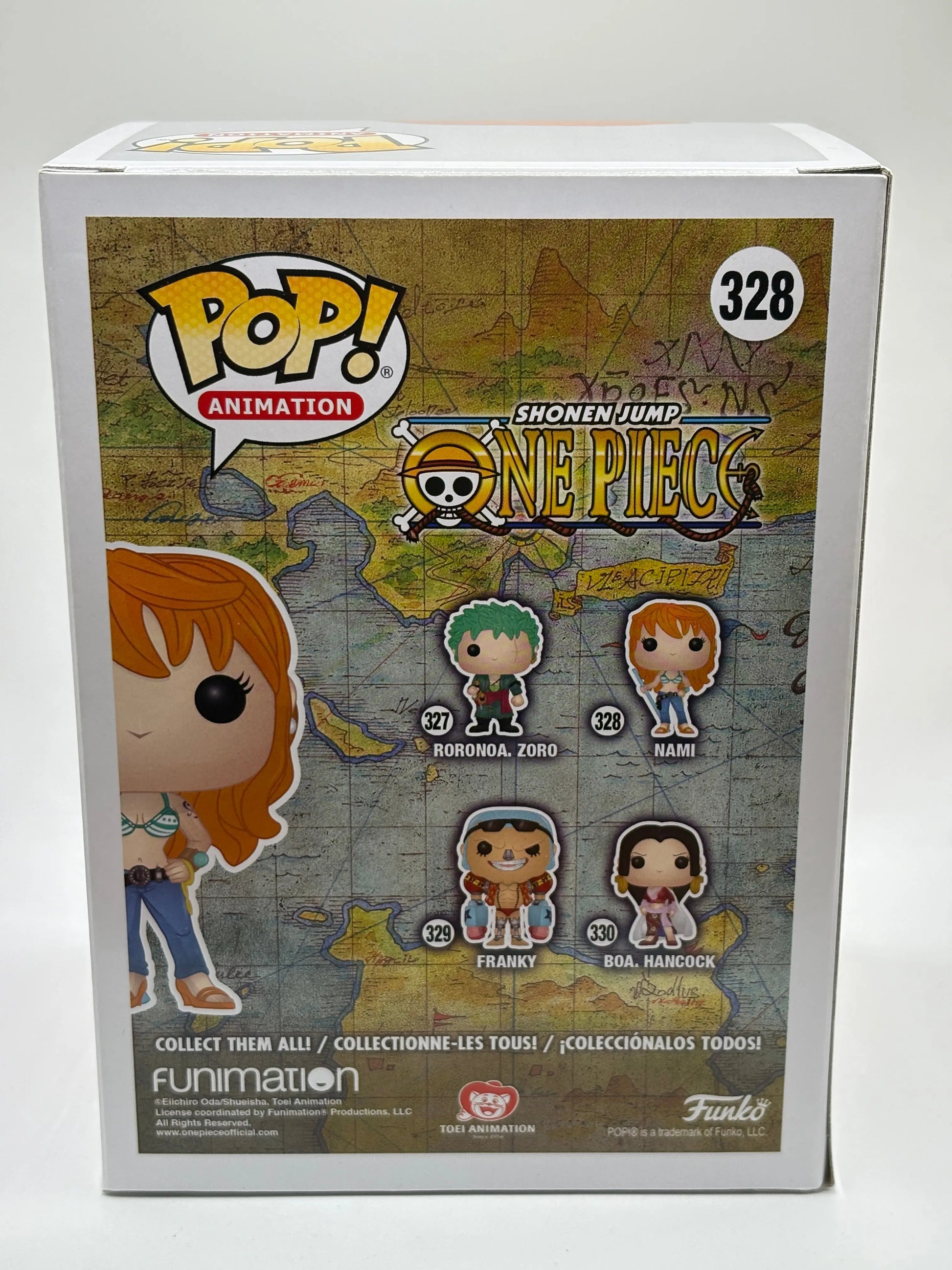 Funko POP! Animation One Piece #328 Nami BNIB FRENLY BRICKS - Open 7 Days
