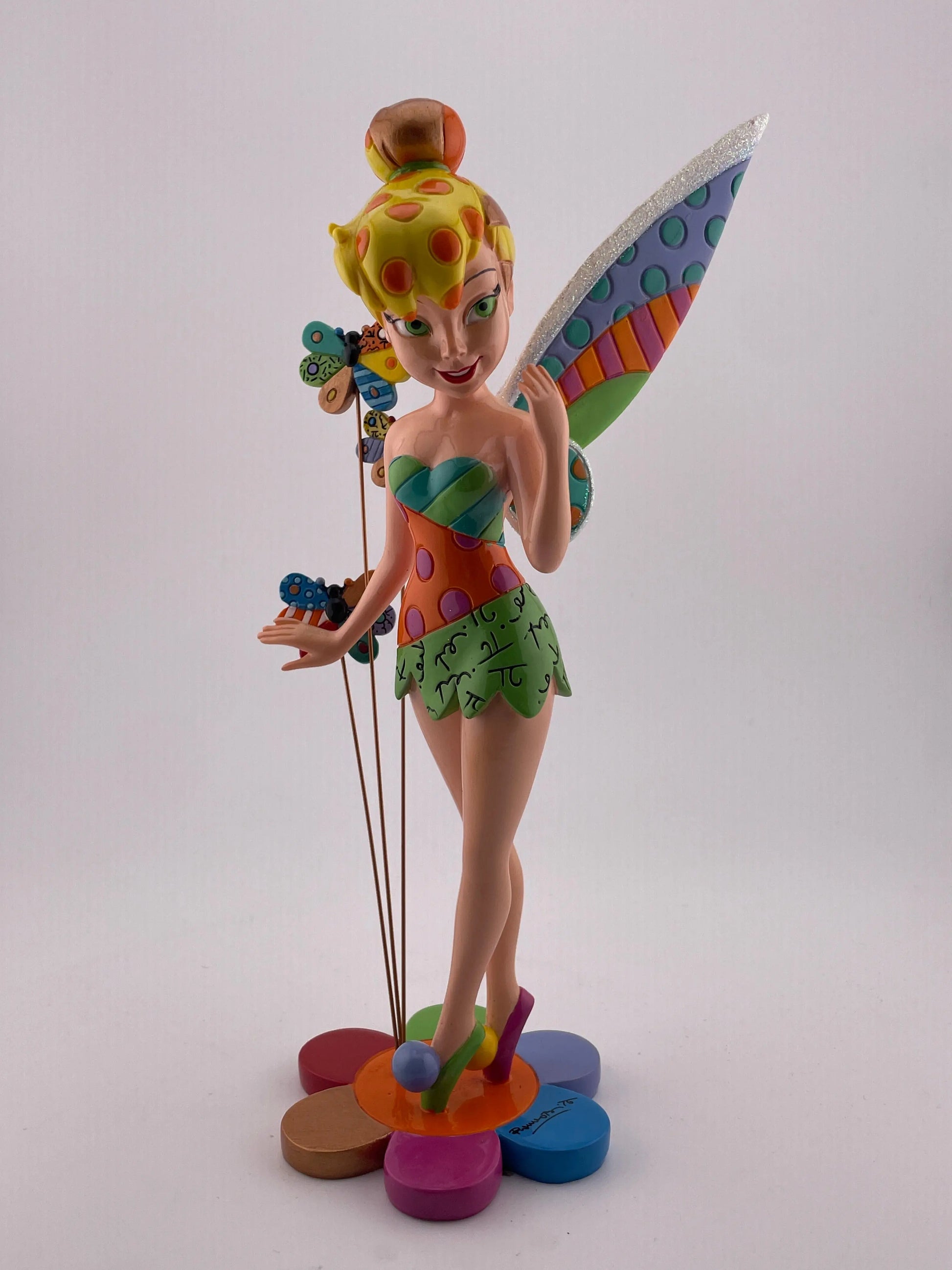 Disney’s Character Porcelain Showcase Britto Tinker Bell NIB +combinedshipping FRENLY BRICKS - Open 7 Days