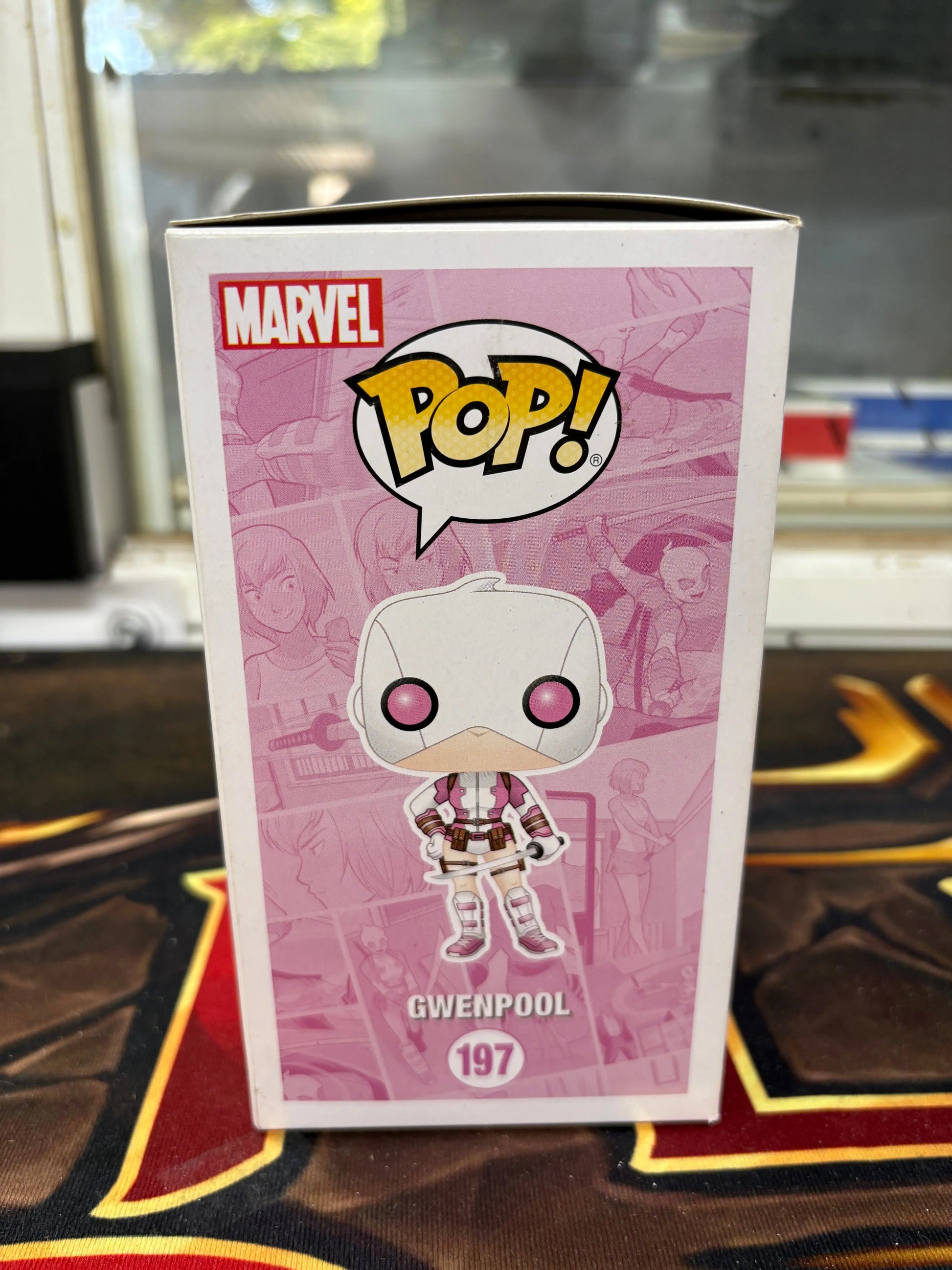 Funko Pop! Marvel - Gwenpool #197 FRENLY BRICKS - Open 7 Days