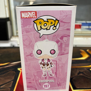 Funko Pop! Marvel - Gwenpool #197 FRENLY BRICKS - Open 7 Days