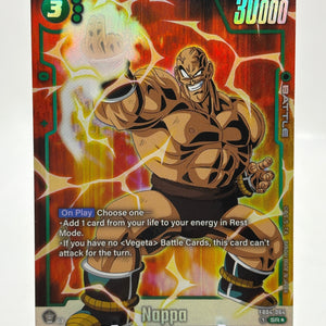 Dragon Ball Super Fusion World - Nappa FB04-064 SR Alternate Art FRENLY BRICKS - Open 7 Days