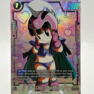 Dragon Ball Super Fusion World - Chi-Chi : Childhood FB06-103 SR Alternate Art NM (1) FRENLY BRICKS - Open 7 Days