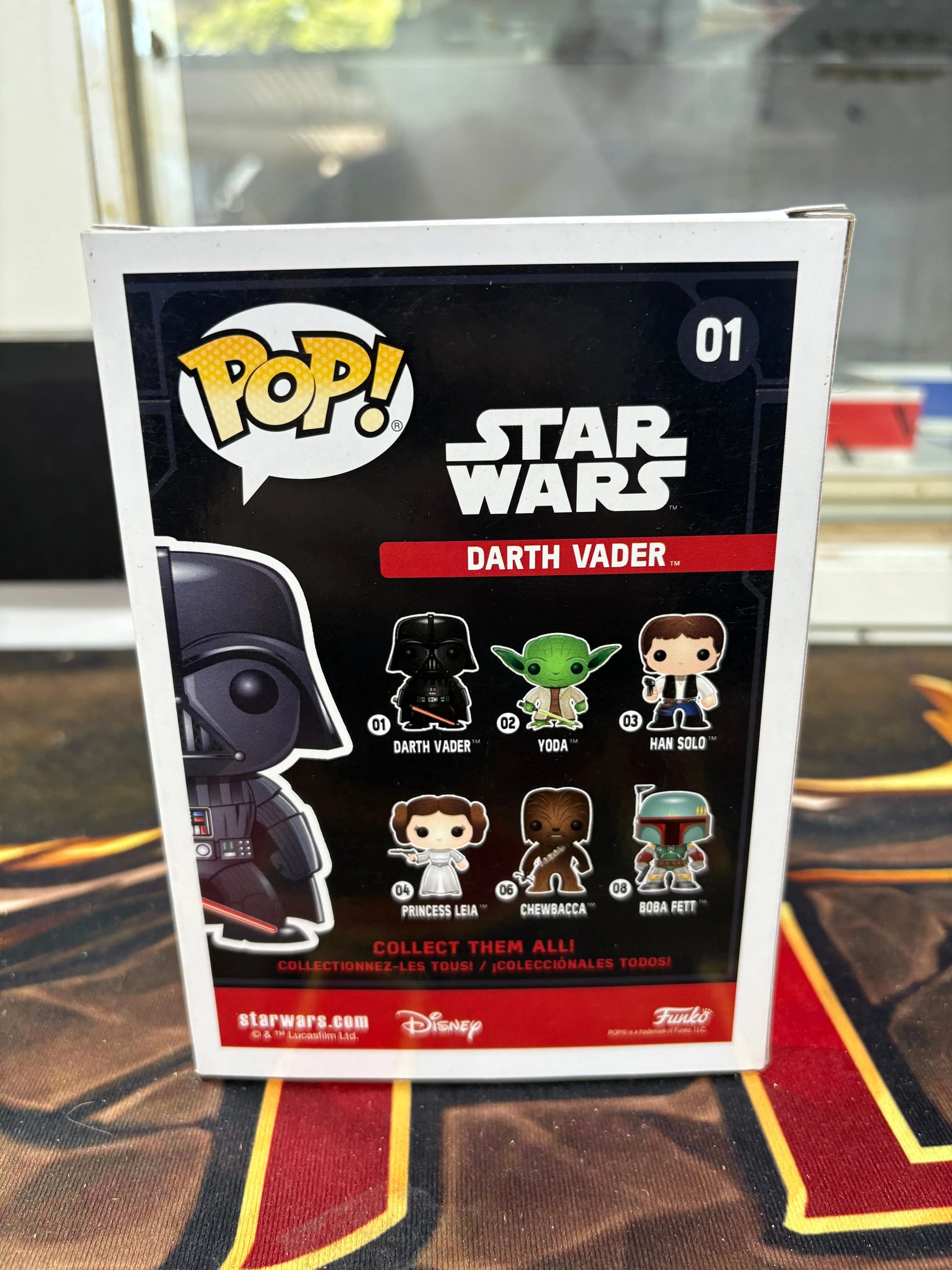 Funko POP! Star Wars Darth Vader #01 Black Label FRENLY BRICKS - Open 7 Days