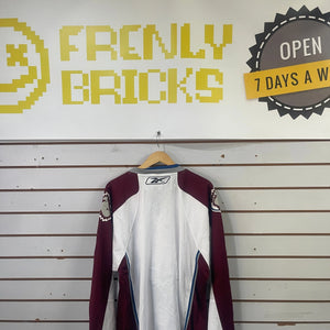 NHL Colorado Avalanche Genuine Reebok Jersey XXL FRENLY BRICKS - Open 7 Days