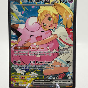 Pokemon TCG Ascended Heroes - Lillie’s Clefairy EX 280/217 Special Illustration Rare NM