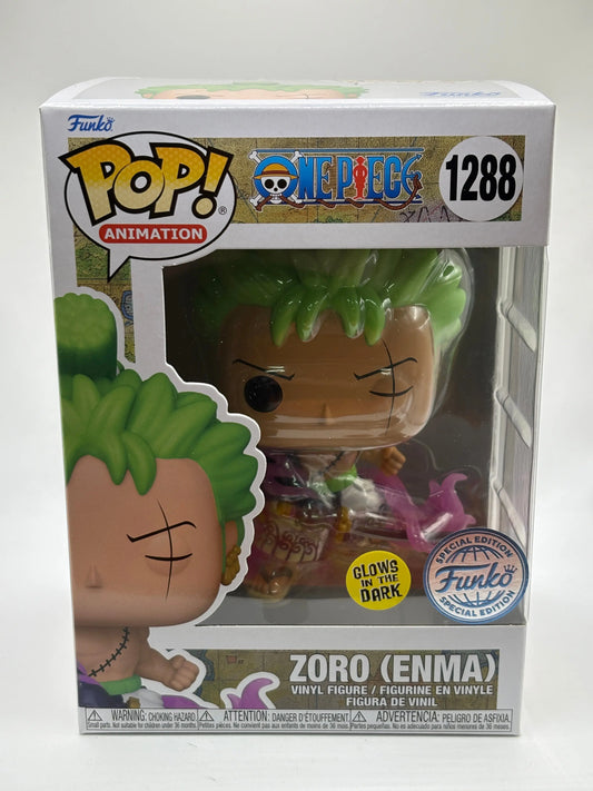 Funko POP! Animation One Piece #1288 Zoro (ENMA) Glow Special Edition FRENLY BRICKS - Open 7 Days