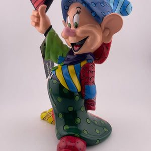Disney Character Porcelain showcase Britto Large Dopey ex display +combinedshipping FRENLY BRICKS - Open 7 Days