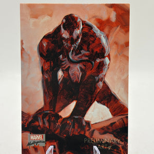 2020 Marvel Masterpieces #18 Venom Preliminary Arts