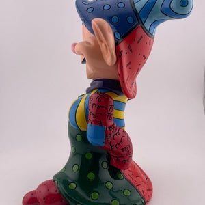 Disney Character Porcelain showcase Britto Large Dopey ex display +combinedshipping FRENLY BRICKS - Open 7 Days