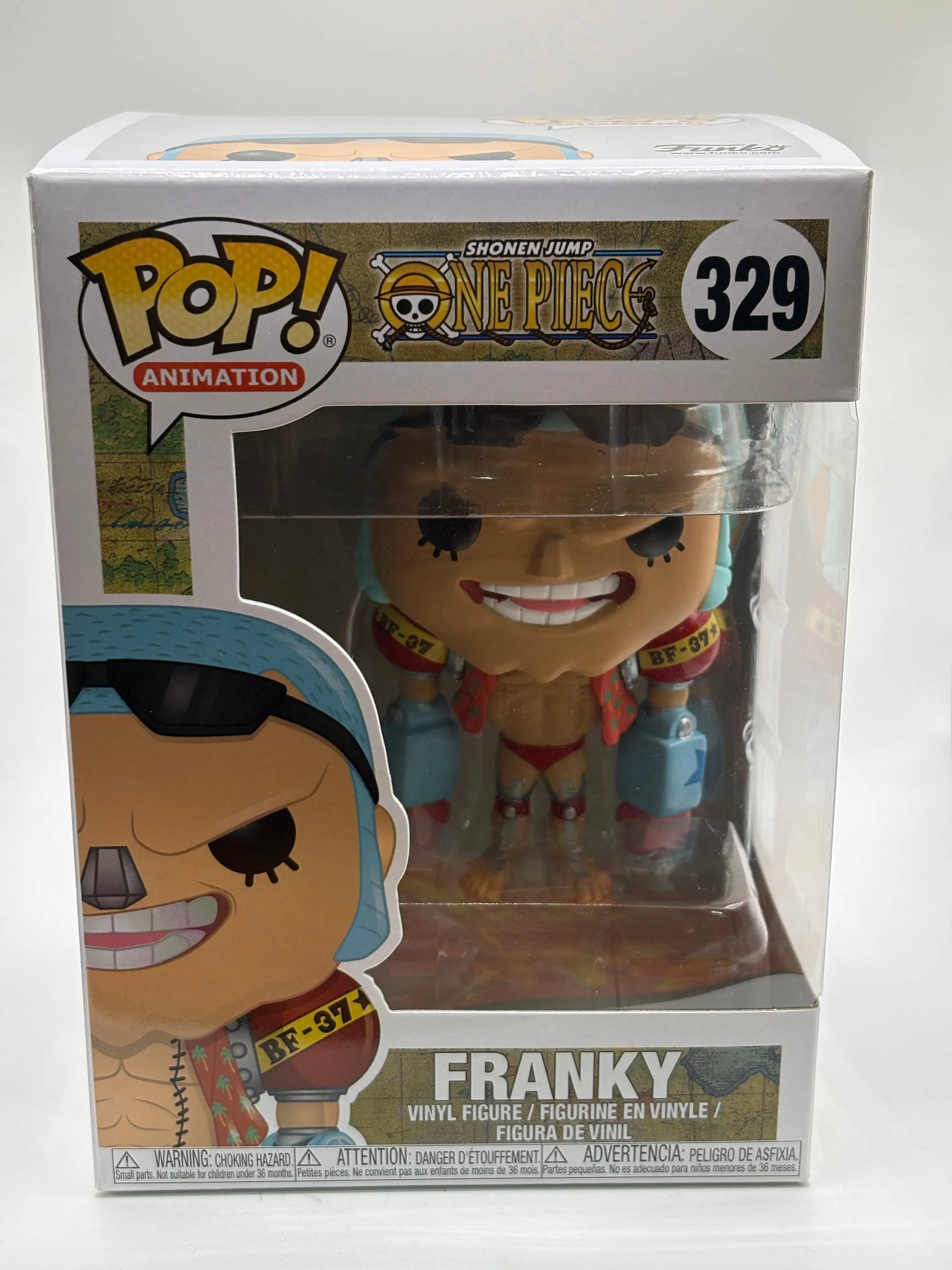 Funko POP! Animation One Piece #329 Franky BNIB FRENLY BRICKS - Open 7 Days