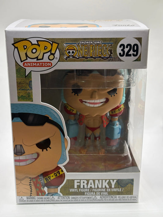 Funko POP! Animation One Piece #329 Franky BNIB FRENLY BRICKS - Open 7 Days