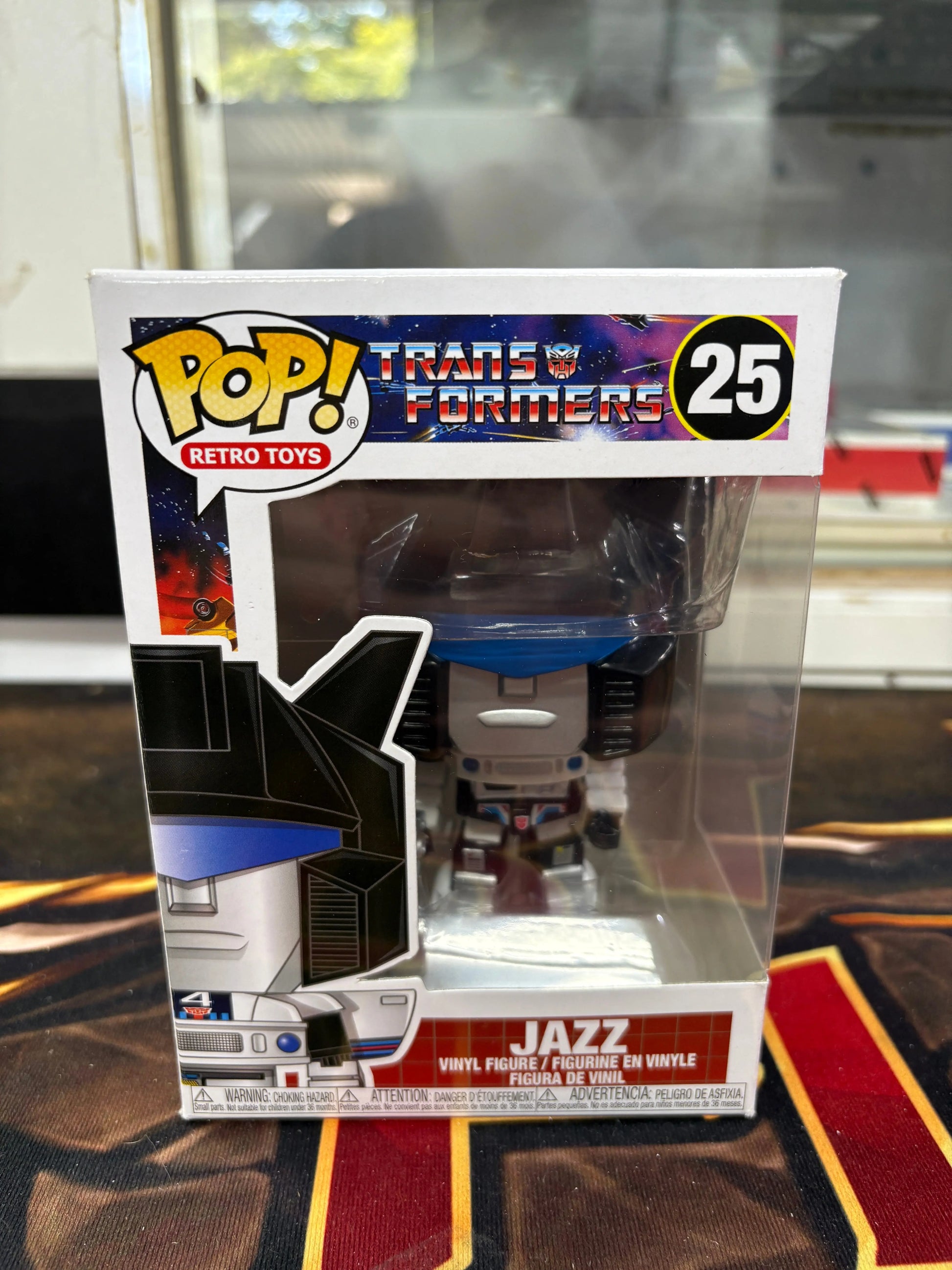 Funko Pop! Vinyl: Transformers - Jazz #25 FRENLY BRICKS - Open 7 Days