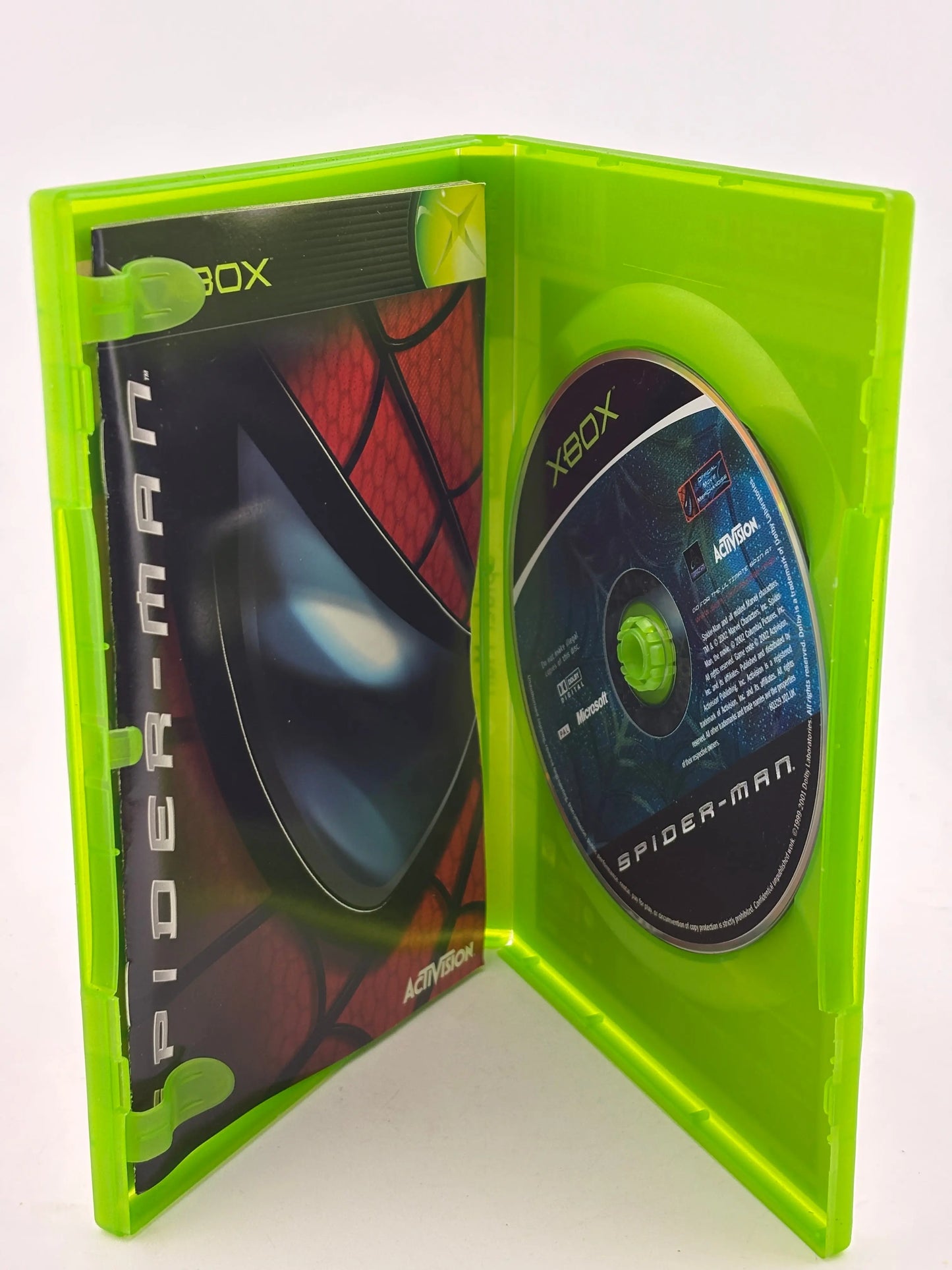 Original Xbox Classics - Activision Spider-Man Video Game with Manual FRENLY BRICKS - Open 7 Days