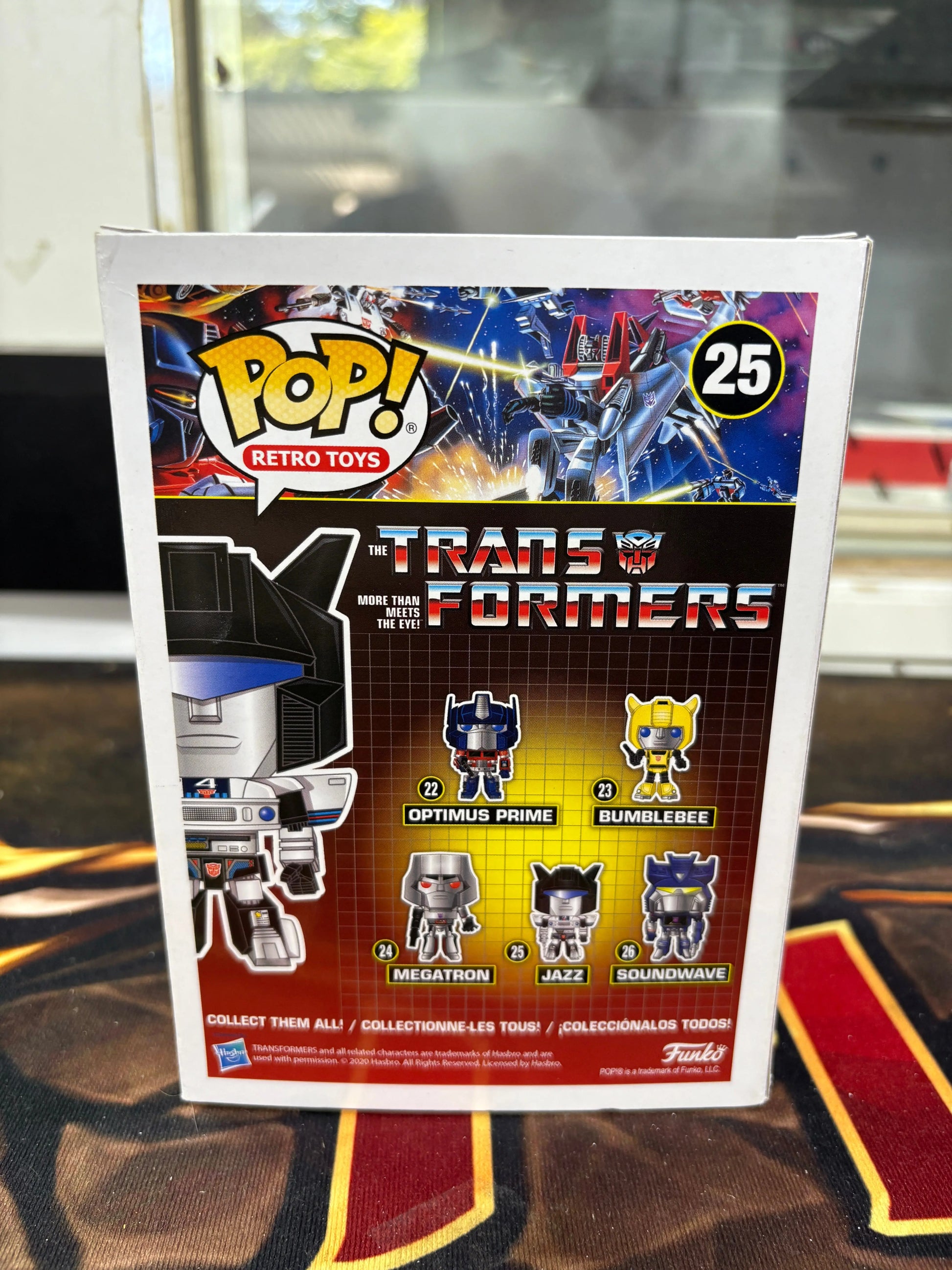 Funko Pop! Vinyl: Transformers - Jazz #25 FRENLY BRICKS - Open 7 Days