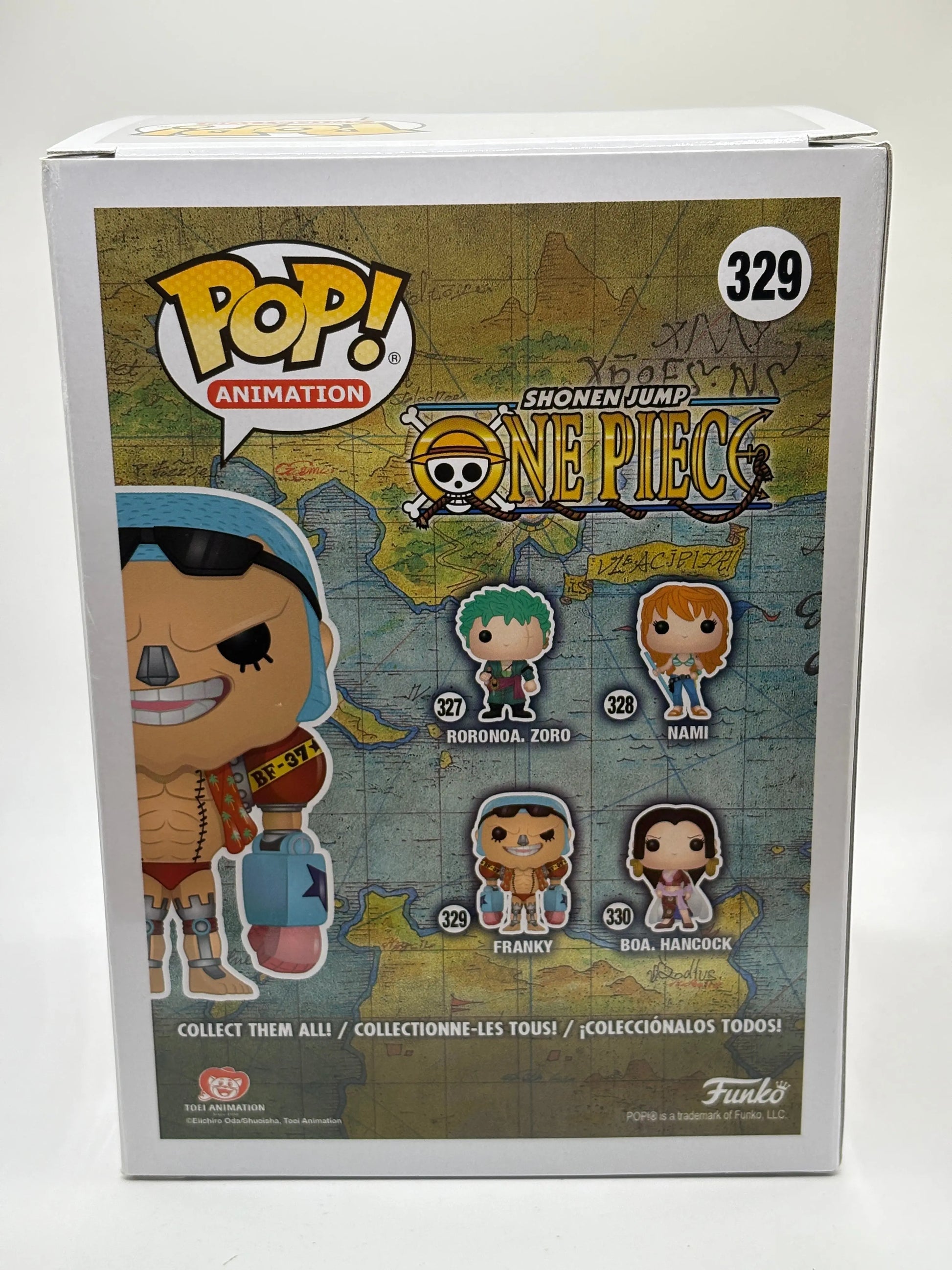 Funko POP! Animation One Piece #329 Franky BNIB FRENLY BRICKS - Open 7 Days