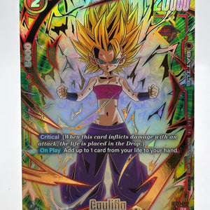 Dragon Ball Super Fusion World - Caulifla FB02-007 Rare Alt Art Ultimate Battle FRENLY BRICKS - Open 7 Days