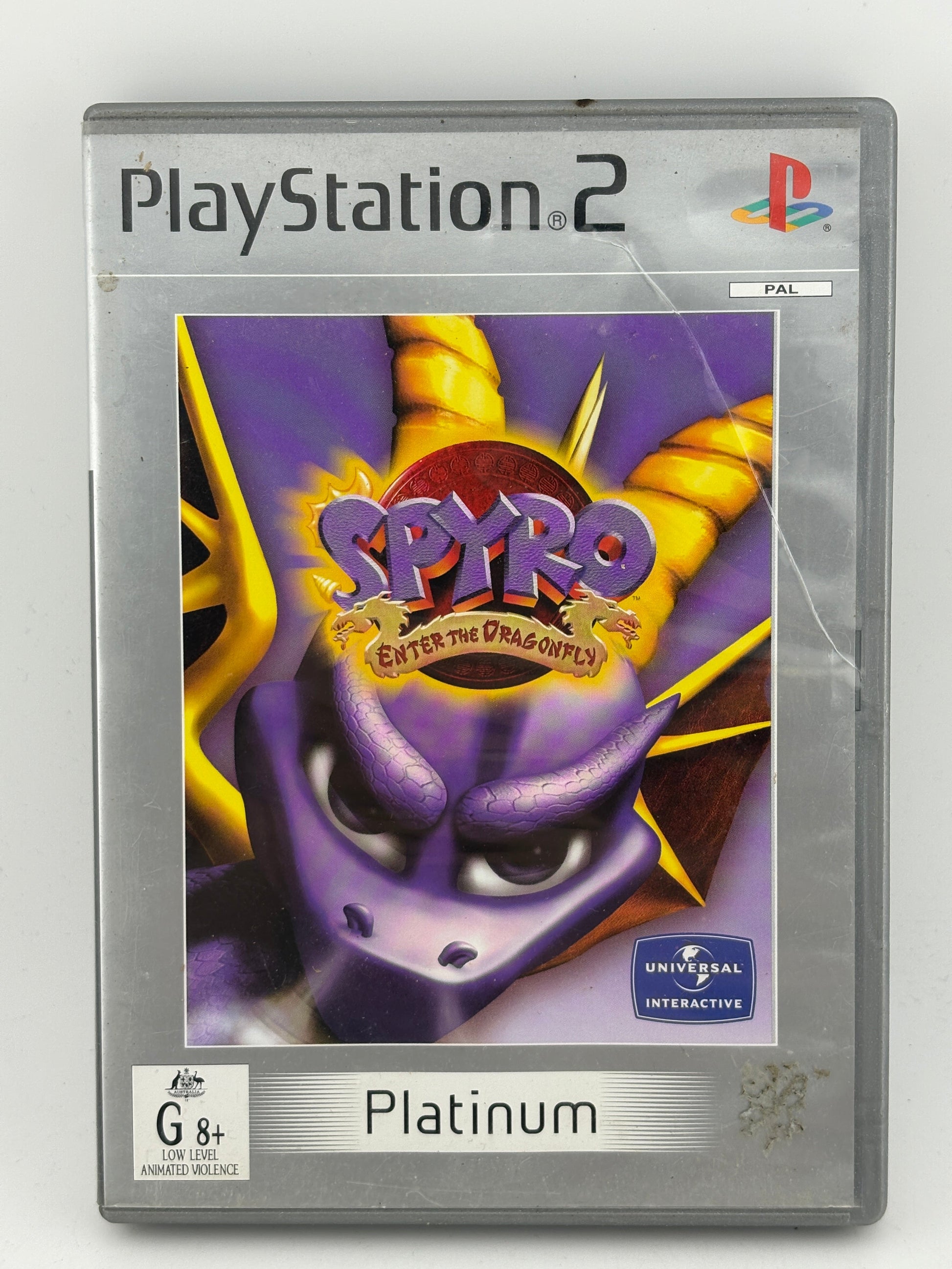 Sony Playstation 2 - Spyro Enter The Dragonfly Video Game Platinum with Manual FRENLY BRICKS - Open 7 Days
