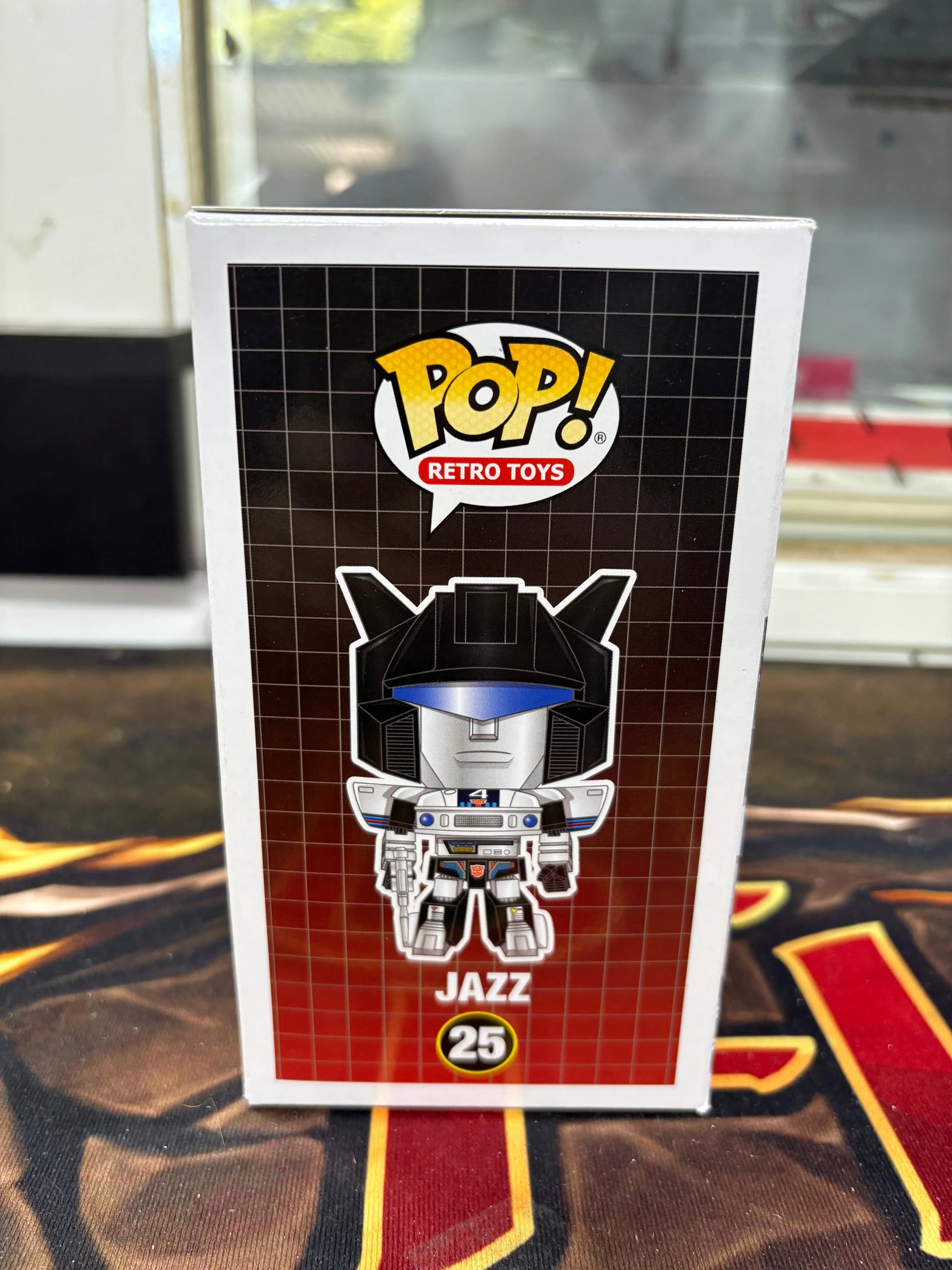 Funko Pop! Vinyl: Transformers - Jazz #25 FRENLY BRICKS - Open 7 Days