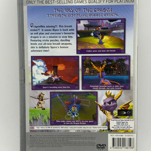 Sony Playstation 2 - Spyro Enter The Dragonfly Video Game Platinum with Manual FRENLY BRICKS - Open 7 Days
