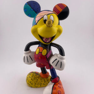 Disney Character Porcelain showcase Britto Large Mickey Figure ex display FRENLY BRICKS - Open 7 Days