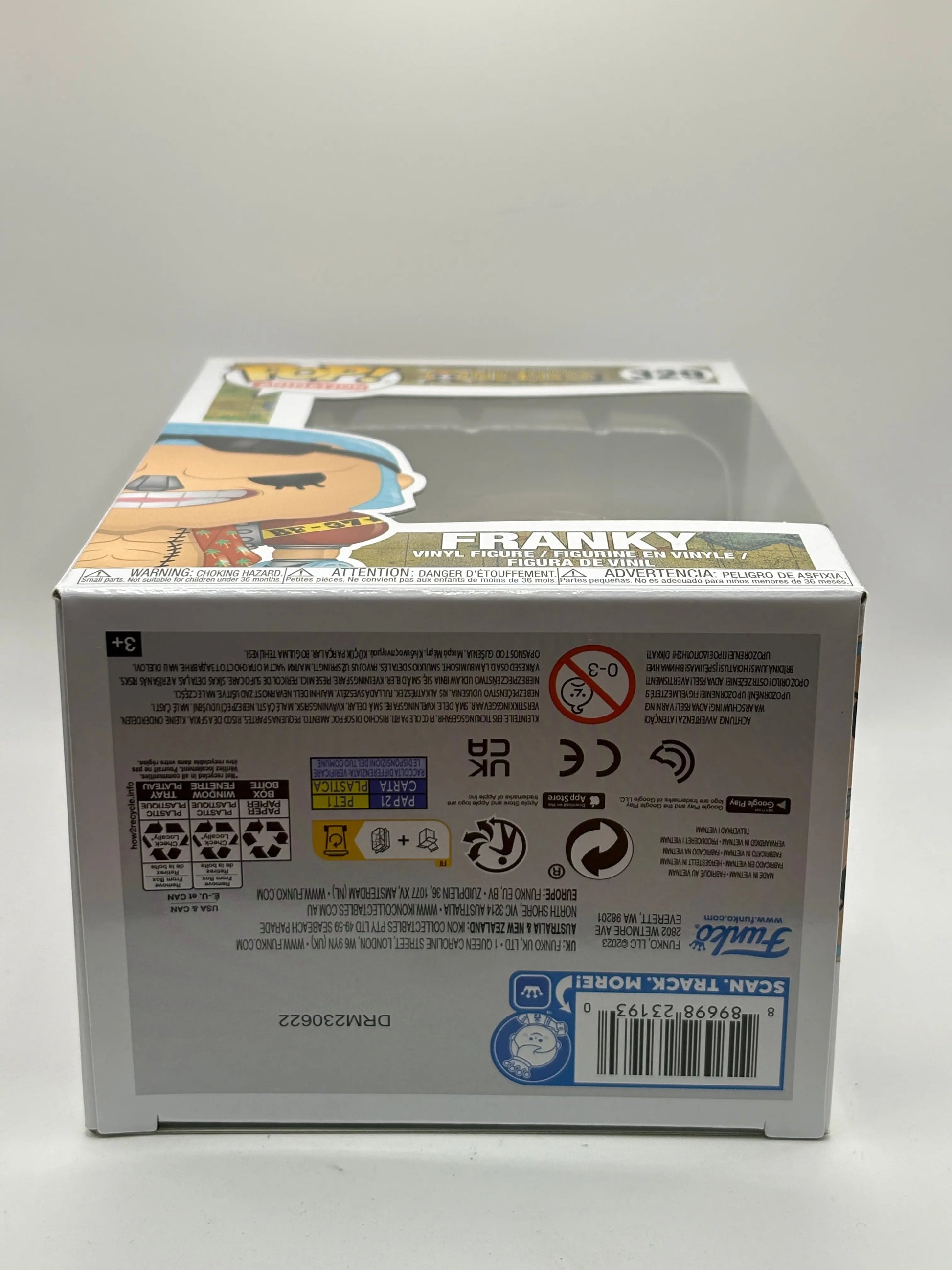 Funko POP! Animation One Piece #329 Franky BNIB FRENLY BRICKS - Open 7 Days