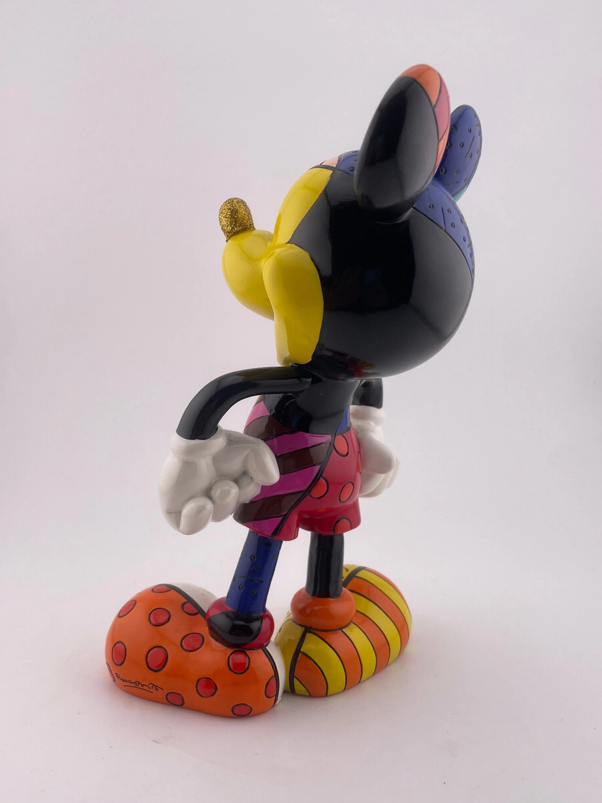 Disney Character Porcelain showcase Britto Large Mickey Figure ex display FRENLY BRICKS - Open 7 Days