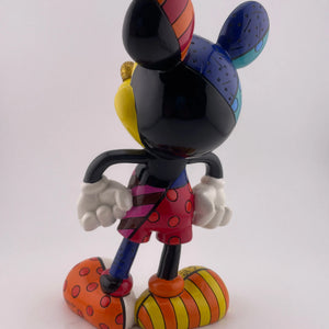 Disney Character Porcelain showcase Britto Large Mickey Figure ex display FRENLY BRICKS - Open 7 Days