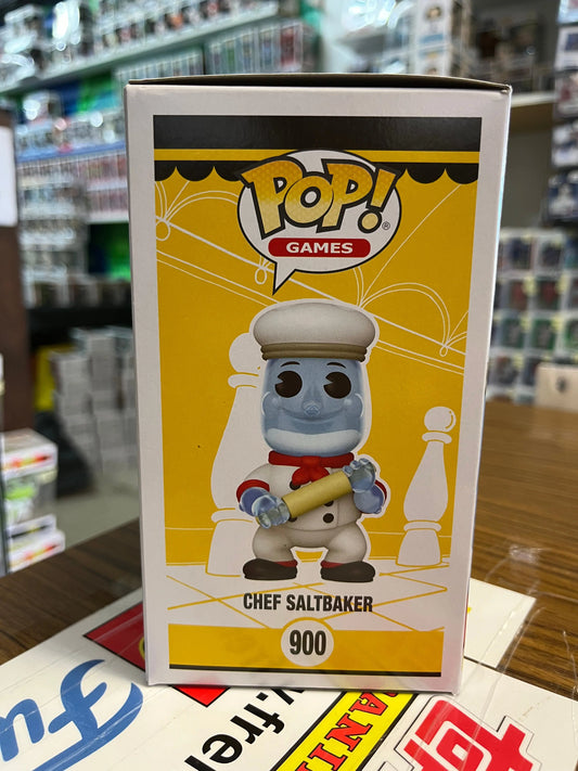 Funko POP Games - Chef Saltbaker #900 (Limited Chase Exclusive) FRENLY BRICKS - Open 7 Days