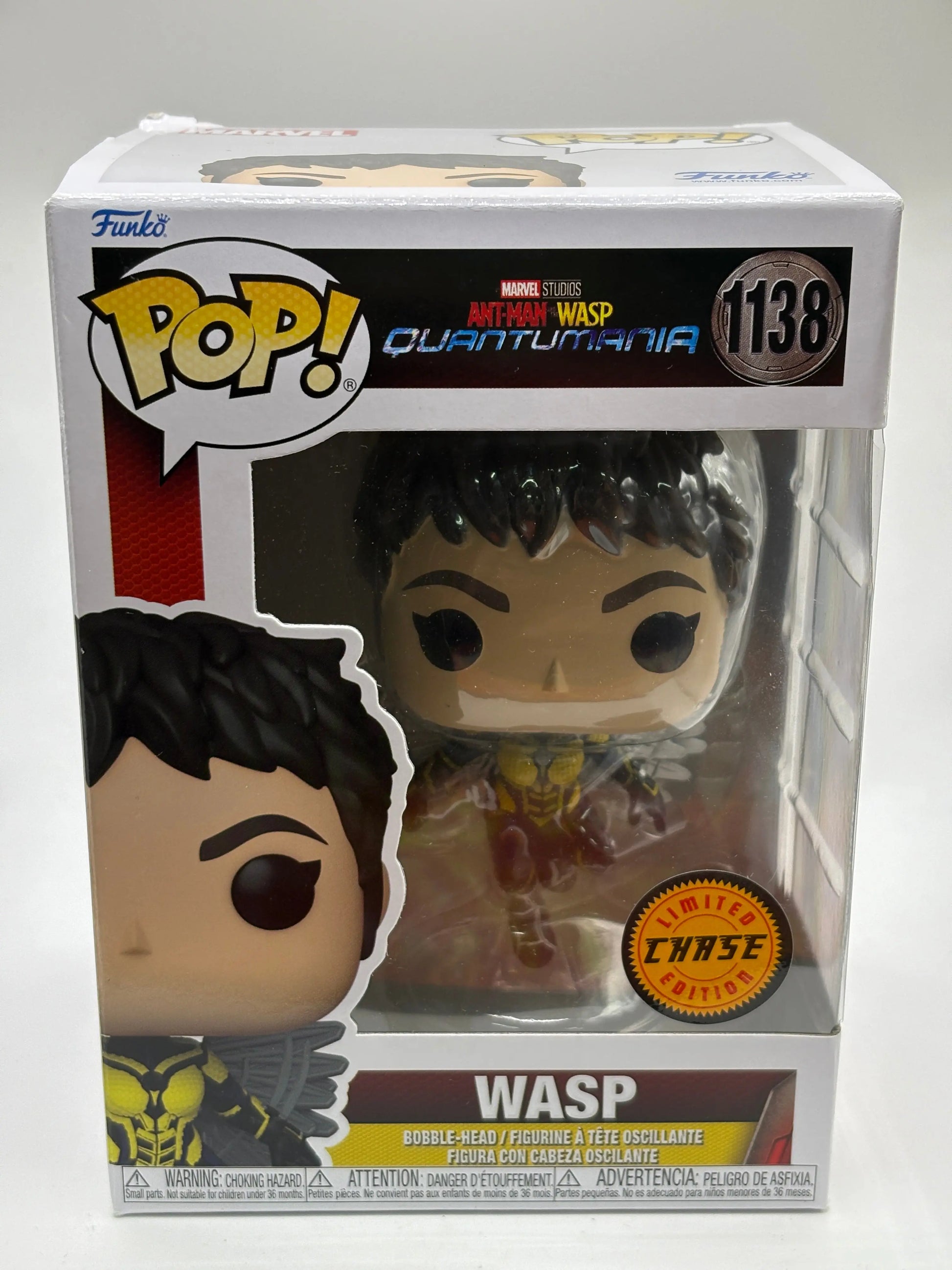 Funko POP! Marvel Quantumania #1138 Wasp Limited Chase Edition FRENLY BRICKS - Open 7 Days