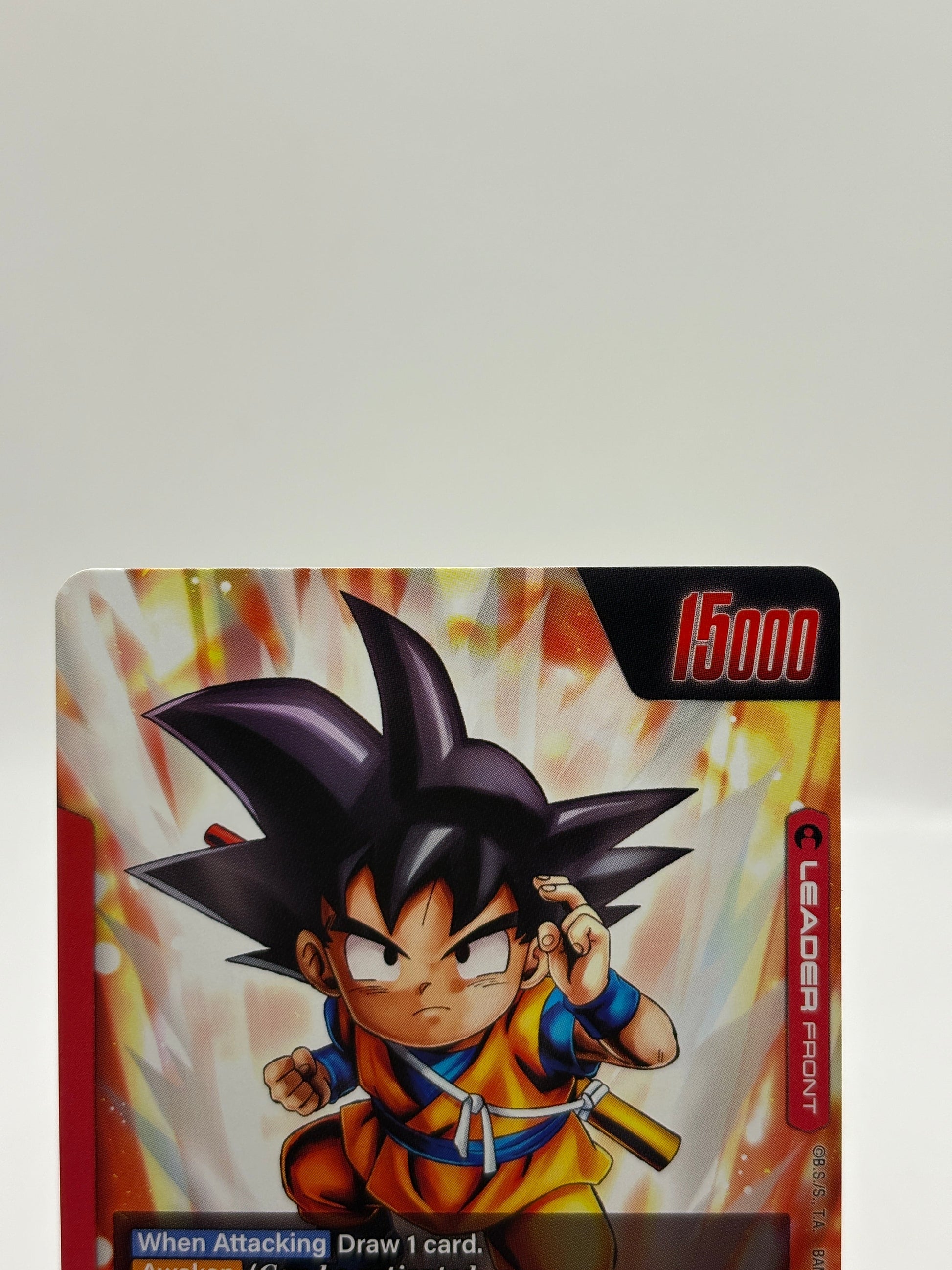 Dragon Ball Super Fusion World - Son Goku (Mini) : DA FS06-01 Leader Alt Art FRENLY BRICKS - Open 7 Days