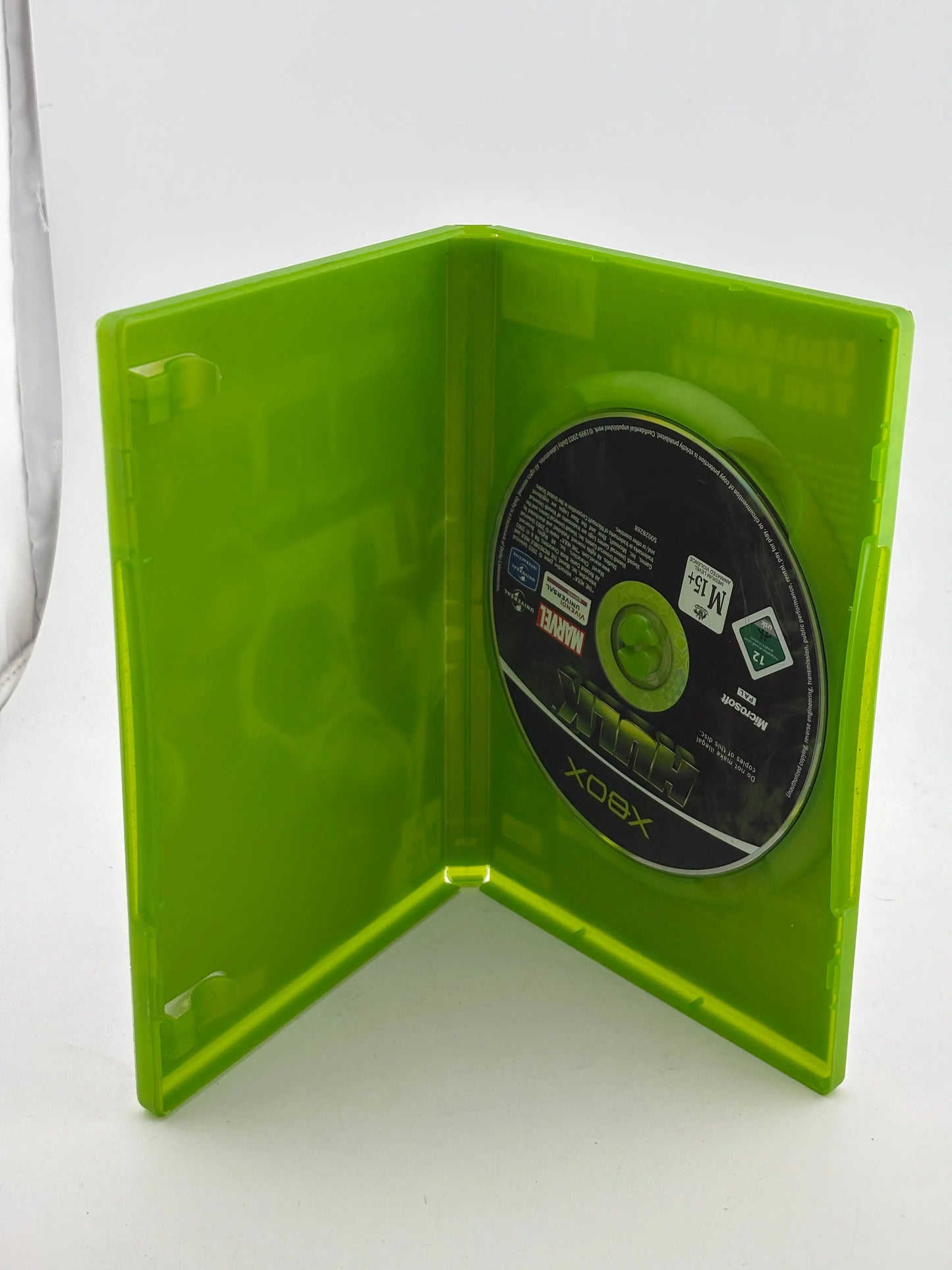 Microsoft Original Xbox - Marvel HULK 2003 Video Game No Manual FRENLY BRICKS - Open 7 Days