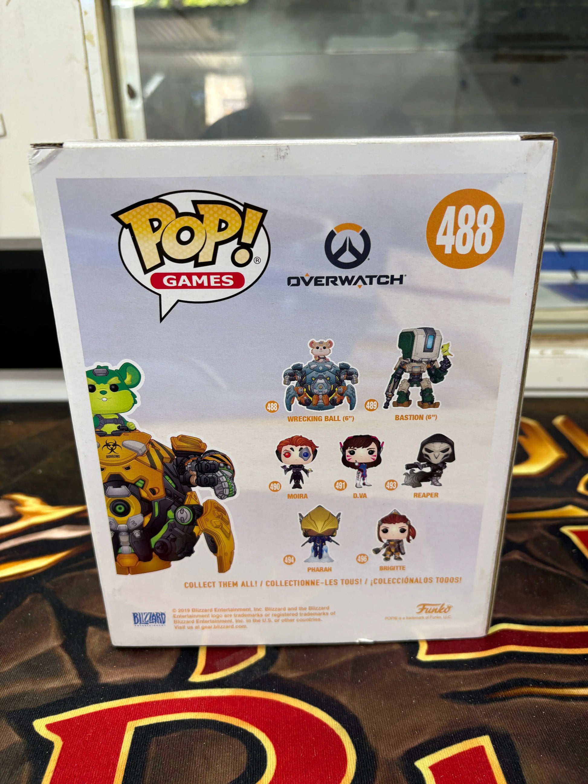 Funko POP! Games Overwatch Wrecking Ball Radioactive #488 Vinyl Figure FRENLY BRICKS - Open 7 Days