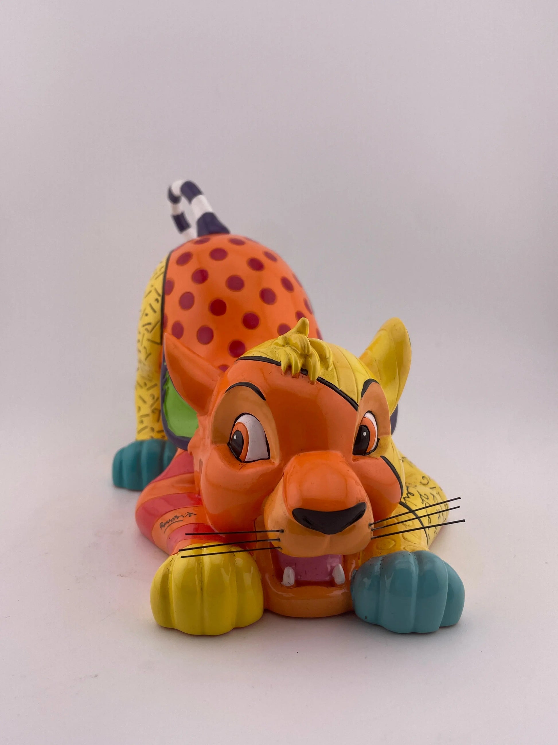 Disney’s Character Porcelain showcase Britto large Simba NIB +combinedshipping (design 1) FRENLY BRICKS - Open 7 Days