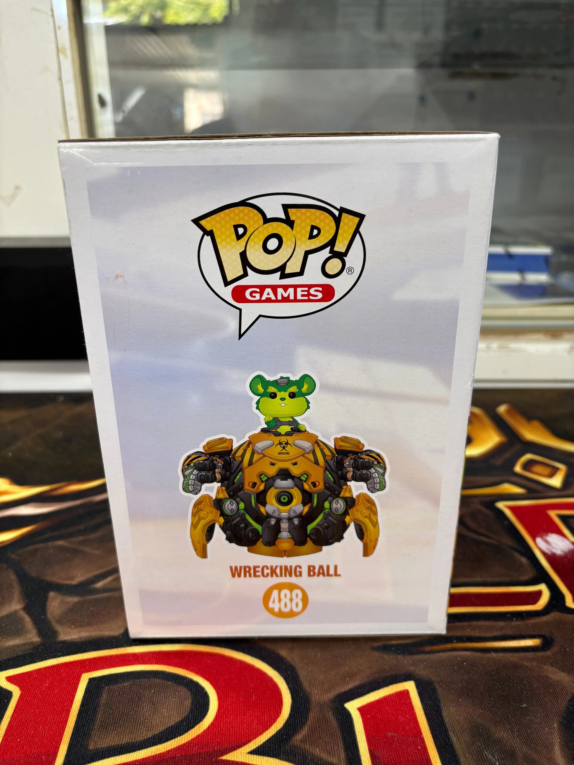 Funko POP! Games Overwatch Wrecking Ball Radioactive #488 Vinyl Figure FRENLY BRICKS - Open 7 Days
