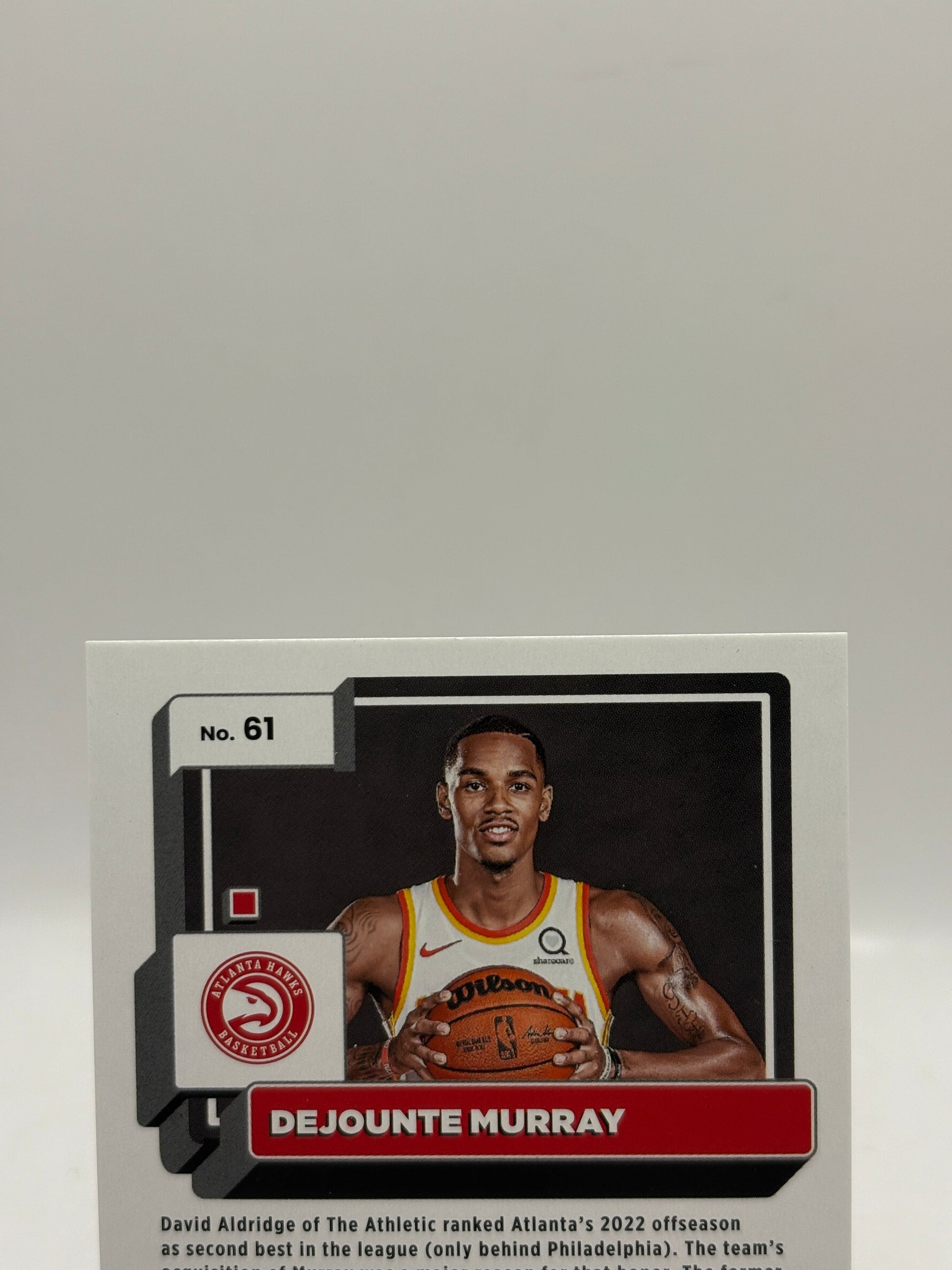 2022-23 Panini Donruss #61 Dejounte Murray 18/25 Yellow