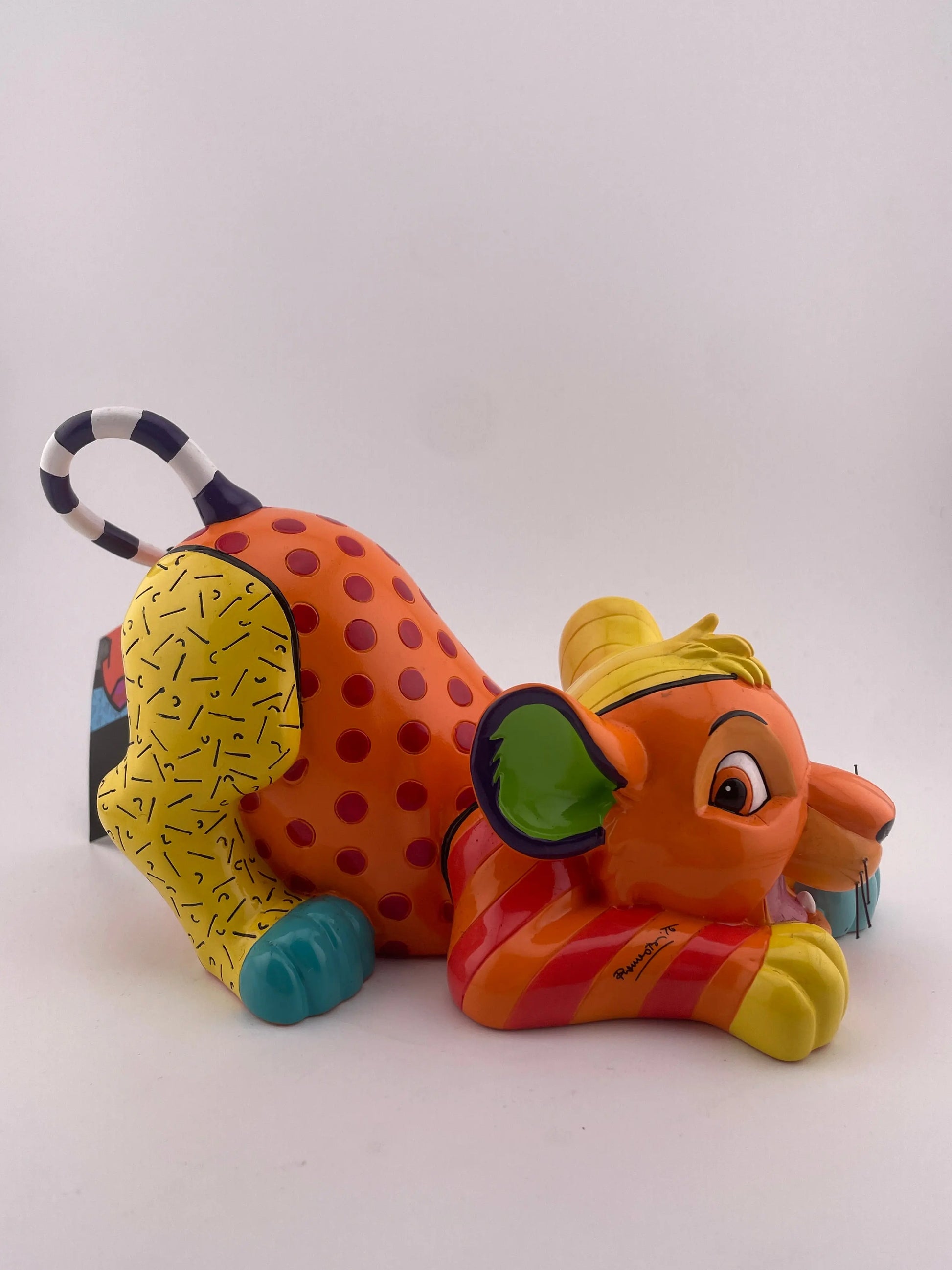 Disney’s Character Porcelain showcase Britto large Simba NIB +combinedshipping (design 1) FRENLY BRICKS - Open 7 Days