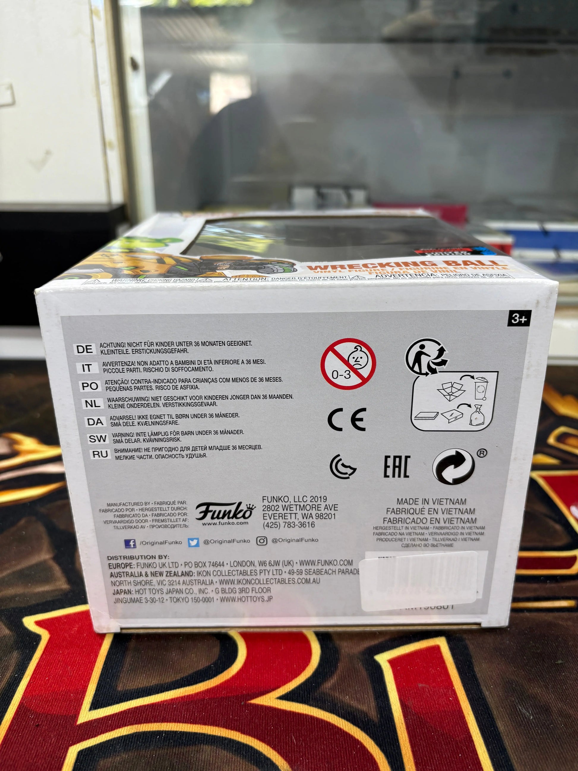 Funko POP! Games Overwatch Wrecking Ball Radioactive #488 Vinyl Figure FRENLY BRICKS - Open 7 Days