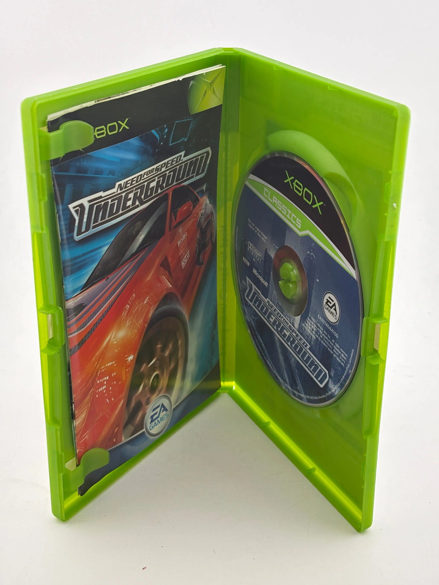 Microsoft Original Xbox Classics - Need for Speed Underground Video Game FRENLY BRICKS - Open 7 Days