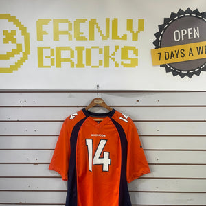 NFL Nike Denver Broncos Brandon Stokley #14 Jersey Large FRENLY BRICKS - Open 7 Days